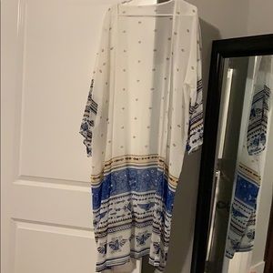 Sheer Kimono/ Bathing suit cover